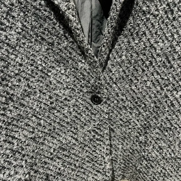 Mia Joy Classic Women's Charcoal Blazer Jacket Size M NWT - Picture 3 of 4